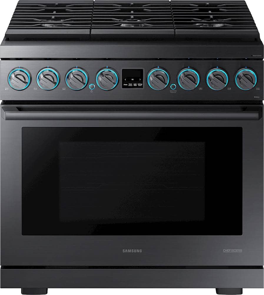 Samsung Chef Collection 6.3 Cu. Ft. Freestanding Dual Fuel Convection