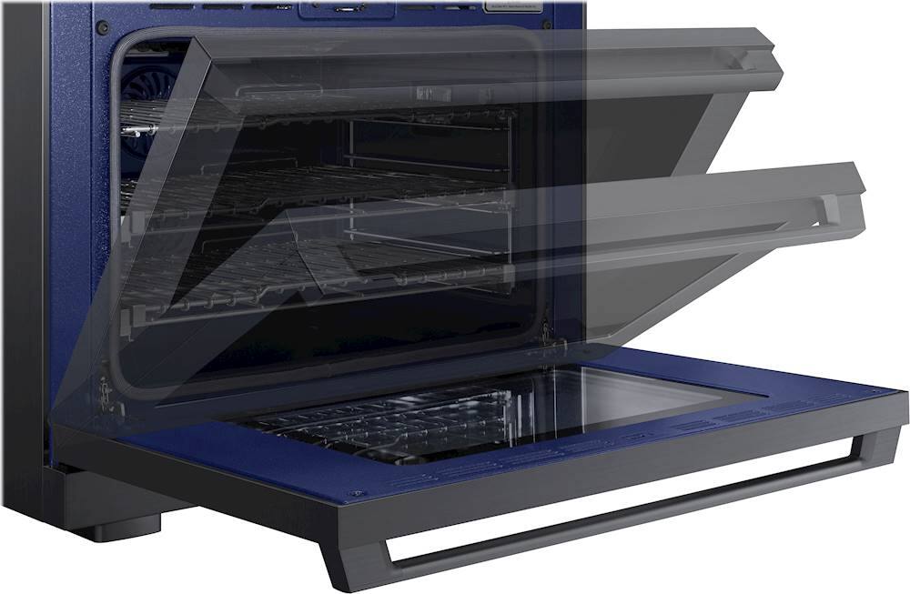 Samsung Chef Collection 6.3 Cu. Ft. Freestanding Dual Fuel Convection