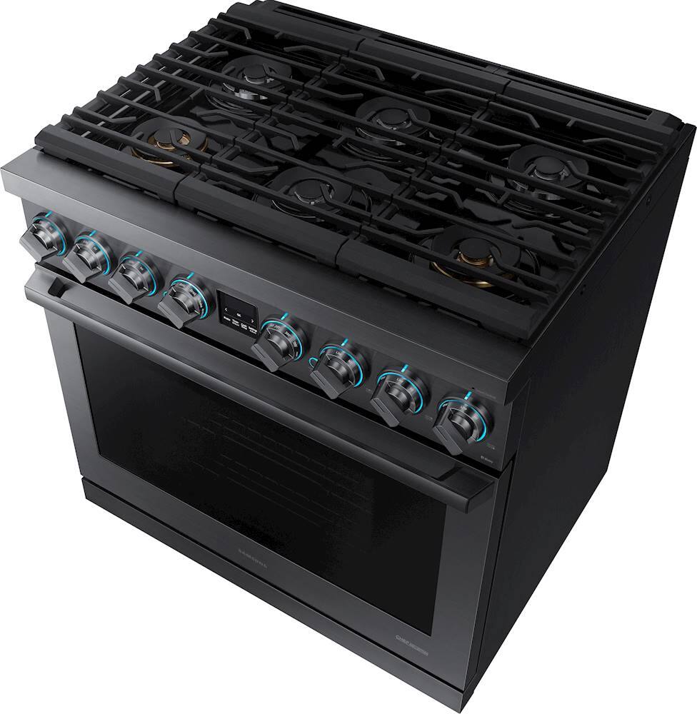 Samsung Chef Collection 6.3 Cu. Ft. Freestanding Dual Fuel Convection