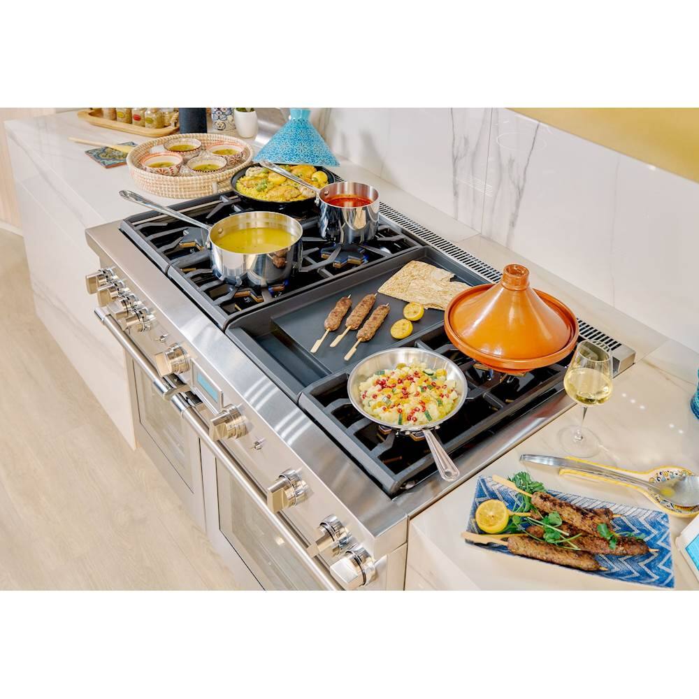 Thermador - Self-Cleaning Freestanding Double Oven Dual Fuel Convection Range - Alt_View_Standard_14