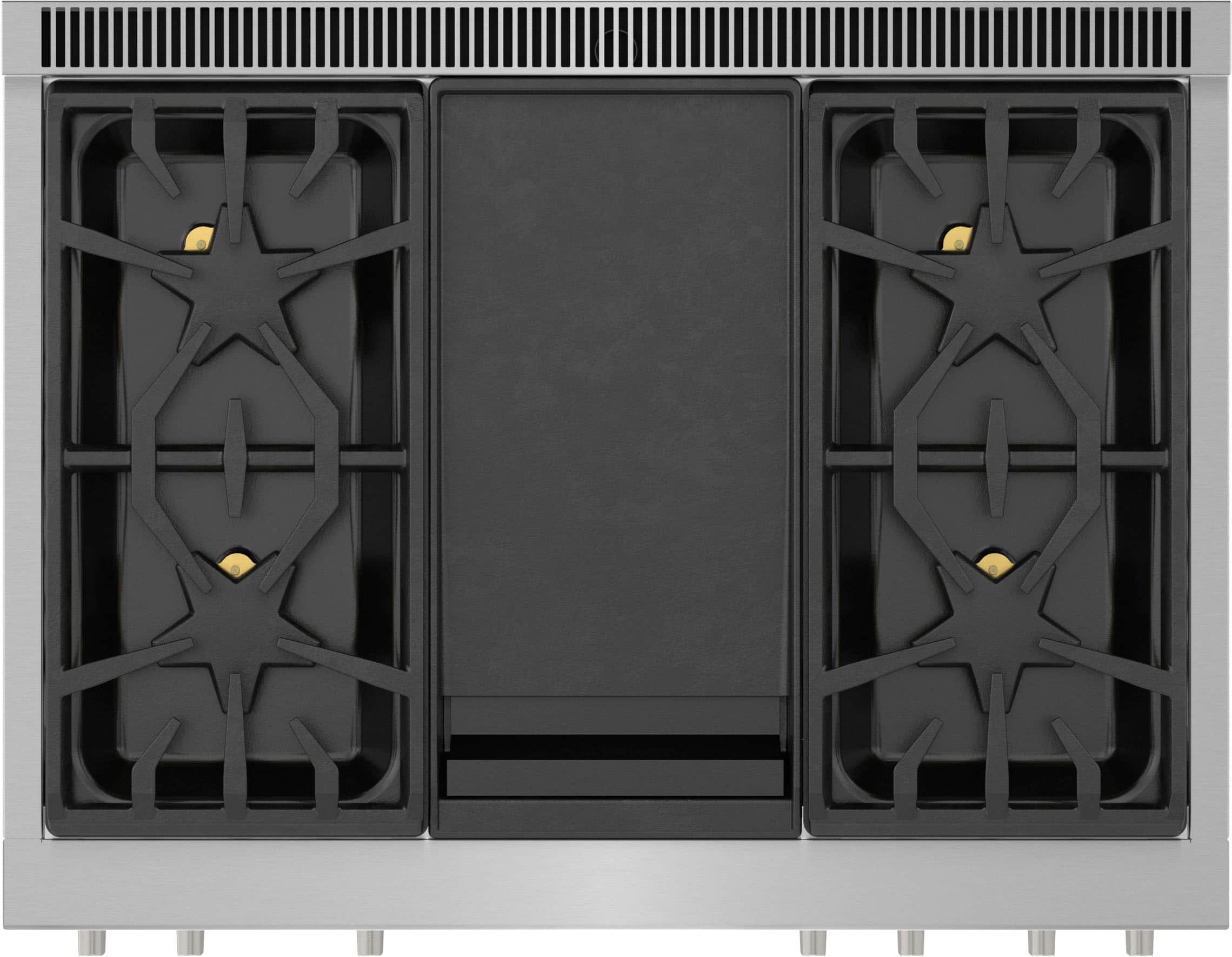 Thermador - 5 Cu. Ft. Self-Cleaning Freestanding Dual Fuel Convection Range - Alt_View_Standard_11