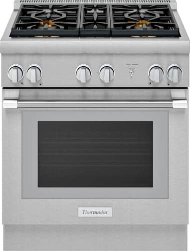 Thermador - 4.4 Cu. Ft. Freestanding Gas Convection Range - Front_Standard