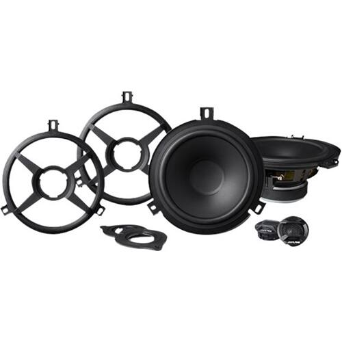 Alpine SPV-65X-WRA - Speakers - for car - 75 Watt - 2-way - coaxial/component