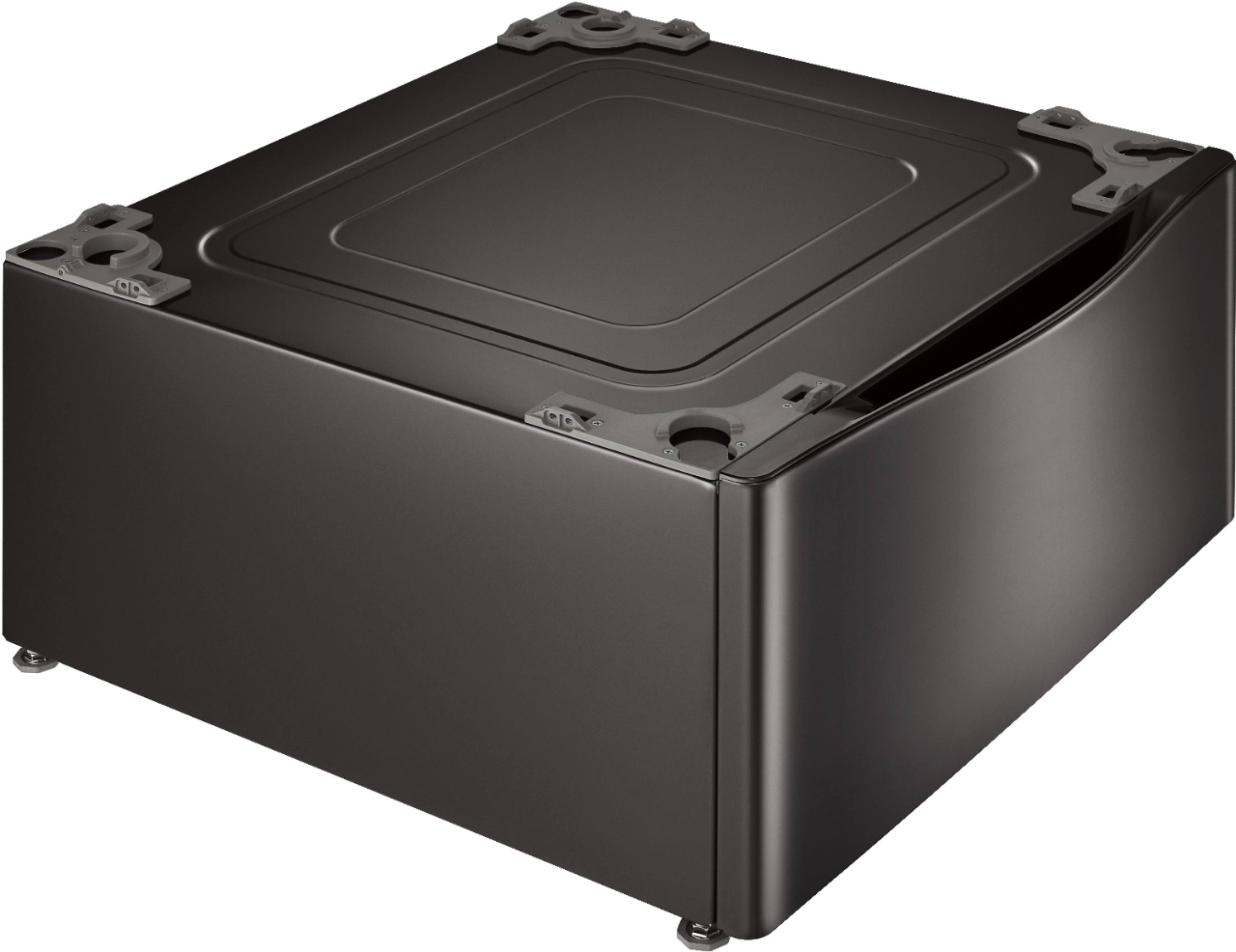 LG - 27" Laundry Pedestal with Storage Drawer - Black Steel - Alt_View_Standard_12