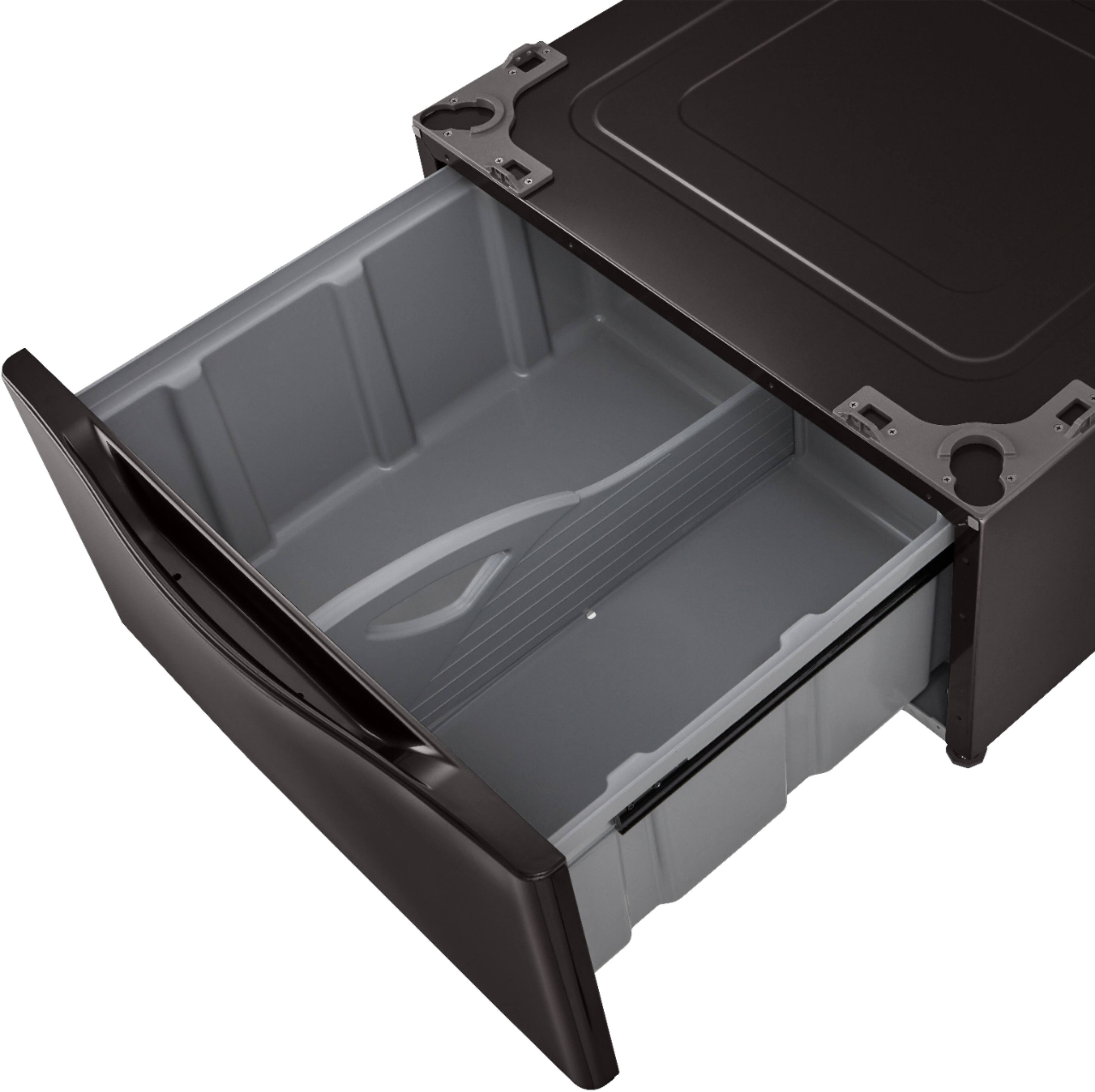 LG - 27" Laundry Pedestal with Storage Drawer - Black Steel - Alt_View_Standard_13