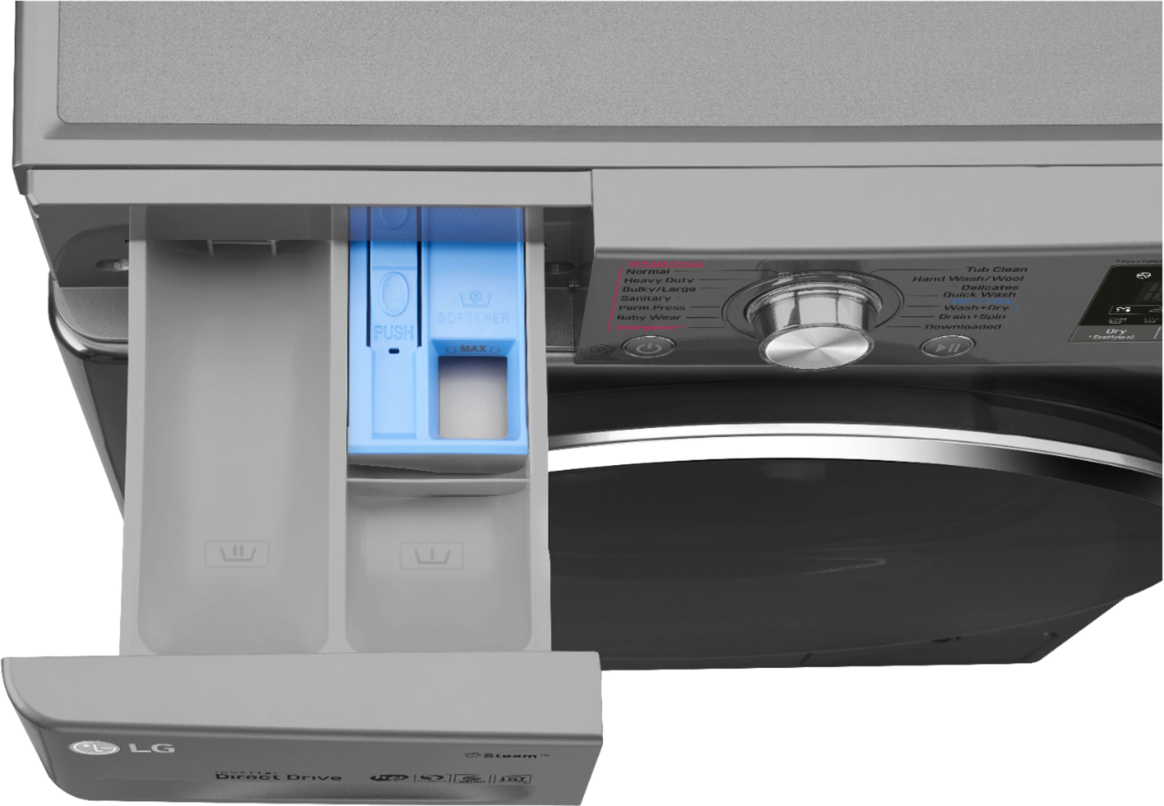 LG - 2.3 Cu. Ft. 14-Cycle Washer and 14-Cycle Electric Dryer Combo - Graphite Steel - Alt_View_Standard_19