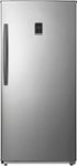 Insignia - 13.8 Cu. Ft. Upright Convertible Freezer/Refrigerator - Stainless steel