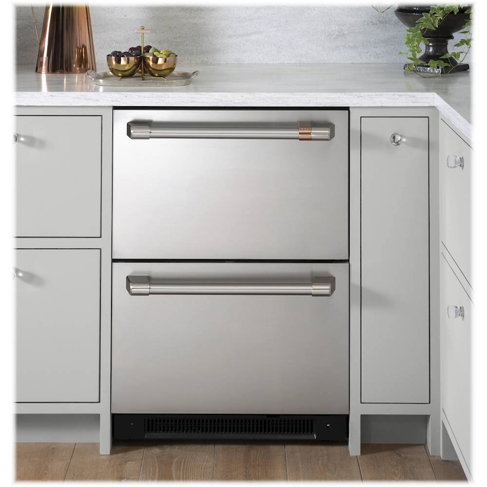 Café - 5.7 Cu. Ft. Built-In Dual-Drawer Refrigerator - Stainless steel - Alt_View_Standard_11
