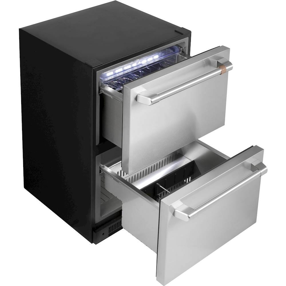 Café - 5.7 Cu. Ft. Built-In Dual-Drawer Refrigerator - Stainless steel - Alt_View_Standard_13