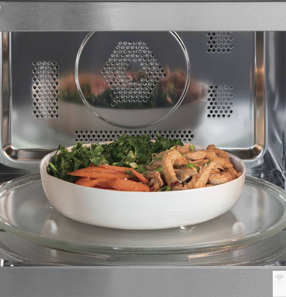 Café - 1.5 Cu. Ft. Convection Microwave with Sensor Cooking - Platinum - Alt_View_Standard_13