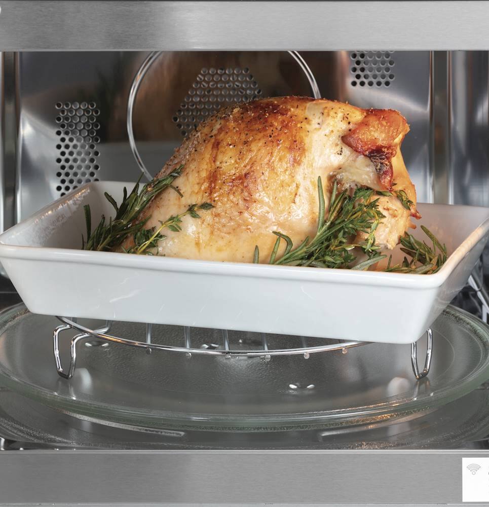 Café - 1.5 Cu. Ft. Convection Microwave with Sensor Cooking - Platinum - Alt_View_Standard_15