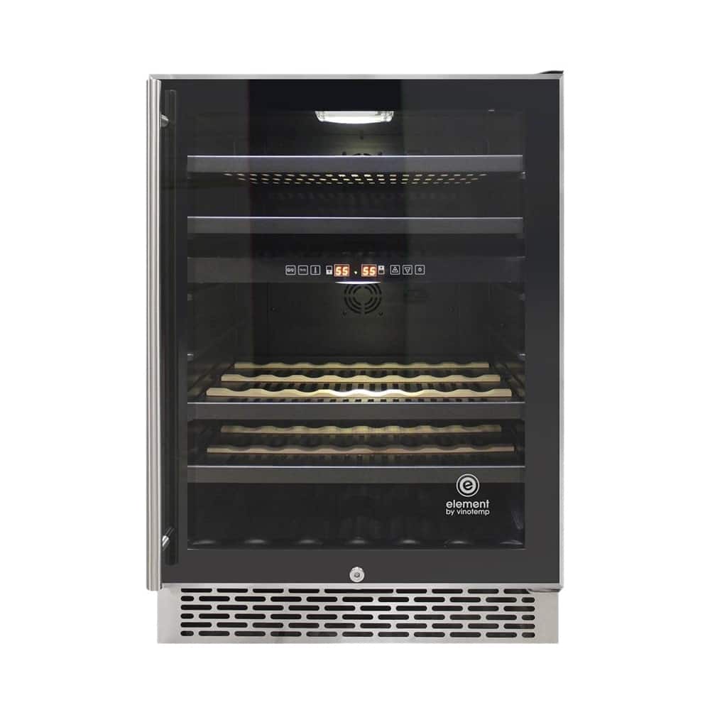 Element by Vinotemp Butler Series 46Bottle Dual Zone Wine Cooler at Pacific Sales