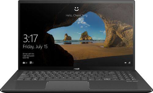 ASUS - 15.6" Touch-Screen Laptop - Intel Core i7 - 16GB Memory - 1TB Hard Drive + 128GB Solid State Drive - Light Gray