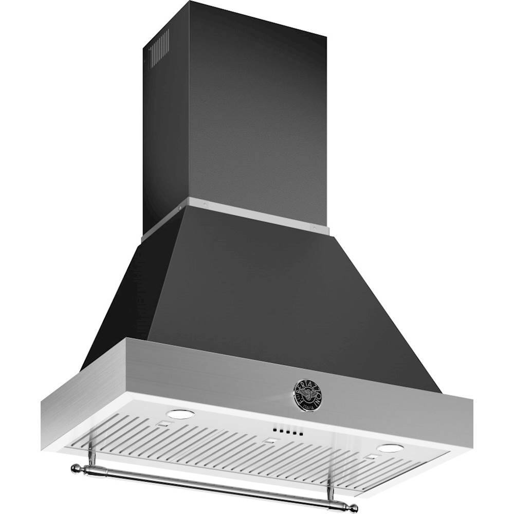 Bertazzoni - Canopy for Bertazzoni Heritage Series K36HERTX 36" Range Hood - Nero Matt - Angle_Zoom