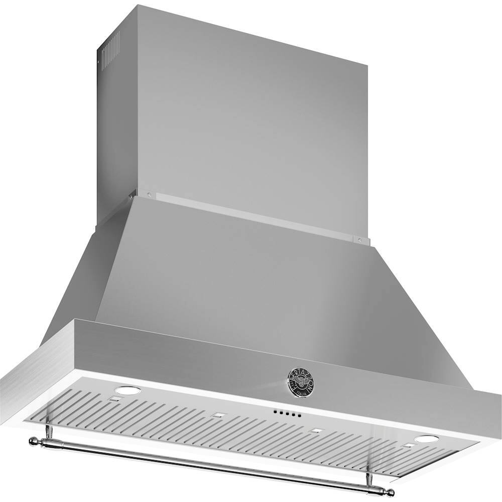 Bertazzoni - Canopy for Bertazzoni Heritage Series K48HERTX 48" Range Hood - Stainless steel - Angle_Zoom