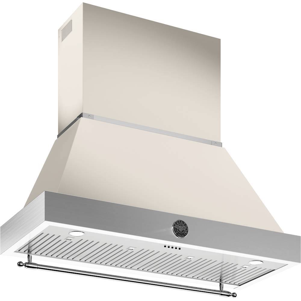 Bertazzoni - Canopy for Bertazzoni Heritage Series K48HERTX 48" Range Hood - Ivory Gloss - Angle_Zoom