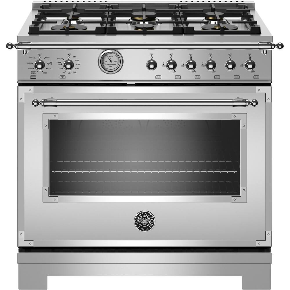Bertazzoni 5.9 Cu. Ft. Freestanding Gas Convection Range Stainless