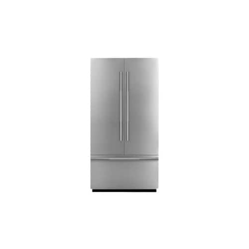 Jenn-Air - RISE Door Panel Kit for Jenn-Air Refrigerators / Freezers - Stainless steel - Front_Standard