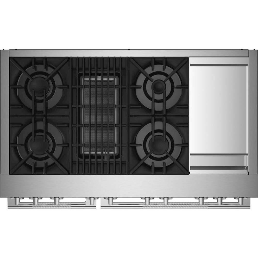 Jenn-Air - RISE 6.3 Cu. Ft. Self-Cleaning Freestanding Dual Fuel Convection Range - Alt_View_Standard_11