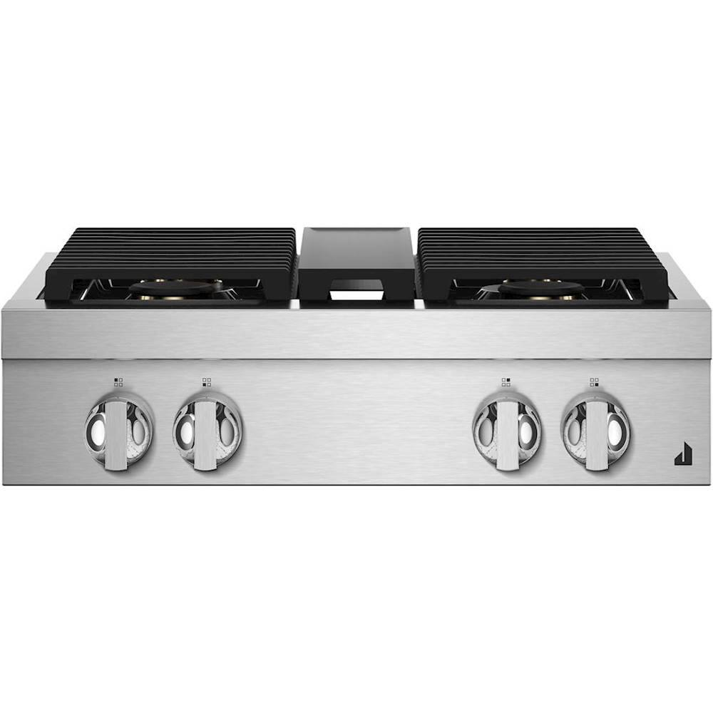 JennAir NOIR 30" BuiltIn Gas Cooktop Floating Glass Black at