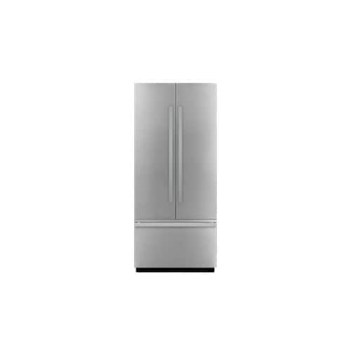 Jenn-Air - NOIR Door Panel Kit for Jenn-Air Refrigerators / Freezers - Stainless steel - Front_Standard