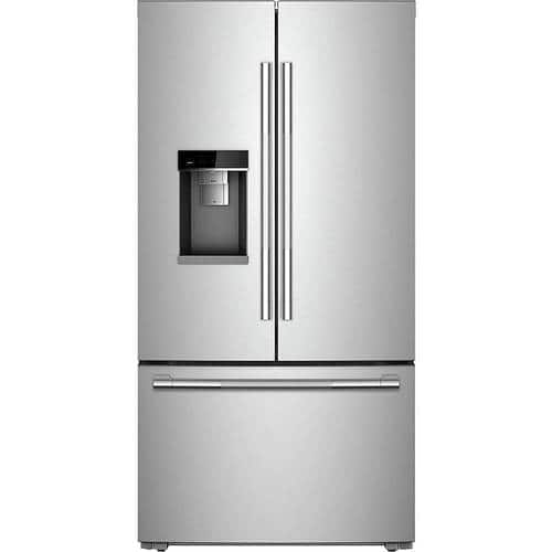 Jenn-Air - RISE 23.8 Cu. Ft. French Door Counter-Depth Refrigerator - Front_Standard