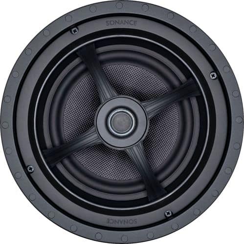 Sonance - Magnolia 8" Passive 2-Way In-Ceiling Speakers (Pair) - White