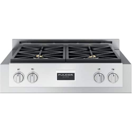 Fulgor Milano 600 Series 30" Gas Cooktop Stainless steel at Pacific