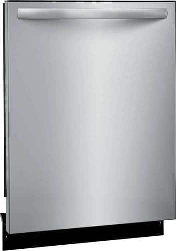 Frigidaire - 24" Top Control Tall Tub Built-In Dishwasher with Stainless Steel Tub - Stainless steel - Angle_Standard