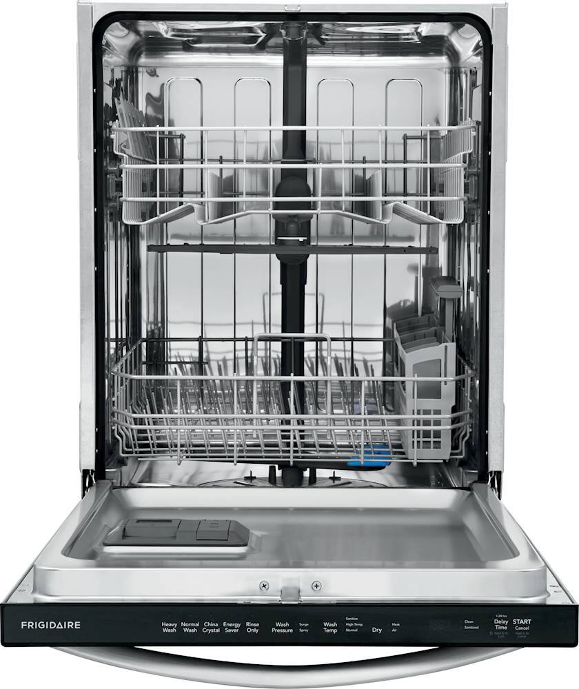 Frigidaire - 24" Top Control Tall Tub Built-In Dishwasher with Stainless Steel Tub - Stainless steel - Alt_View_Standard_12