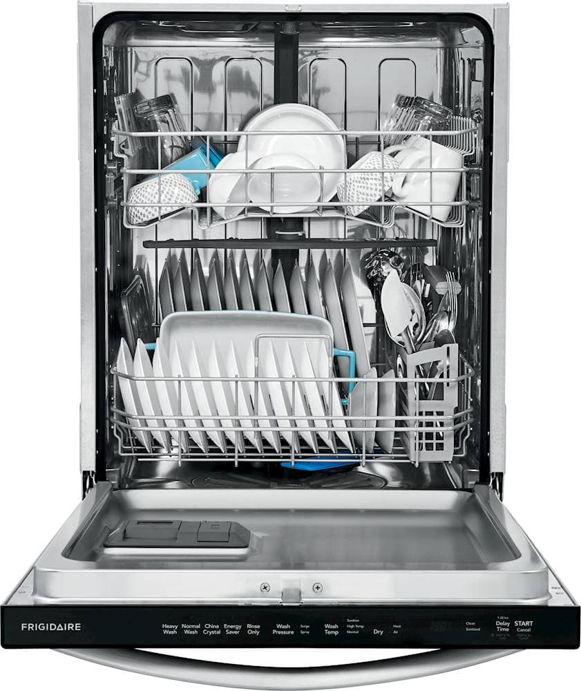 Frigidaire - 24" Top Control Tall Tub Built-In Dishwasher with Stainless Steel Tub - Stainless steel - Alt_View_Standard_13