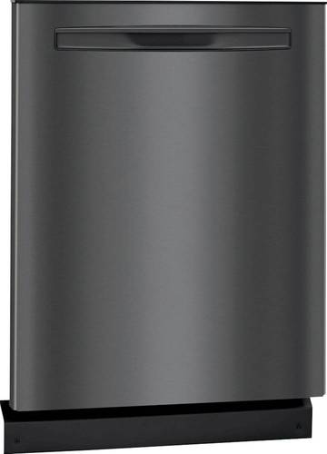 Frigidaire - Gallery 24" Top Control Tall Tub Built-In Dishwasher - Black stainless steel - Angle_Standard