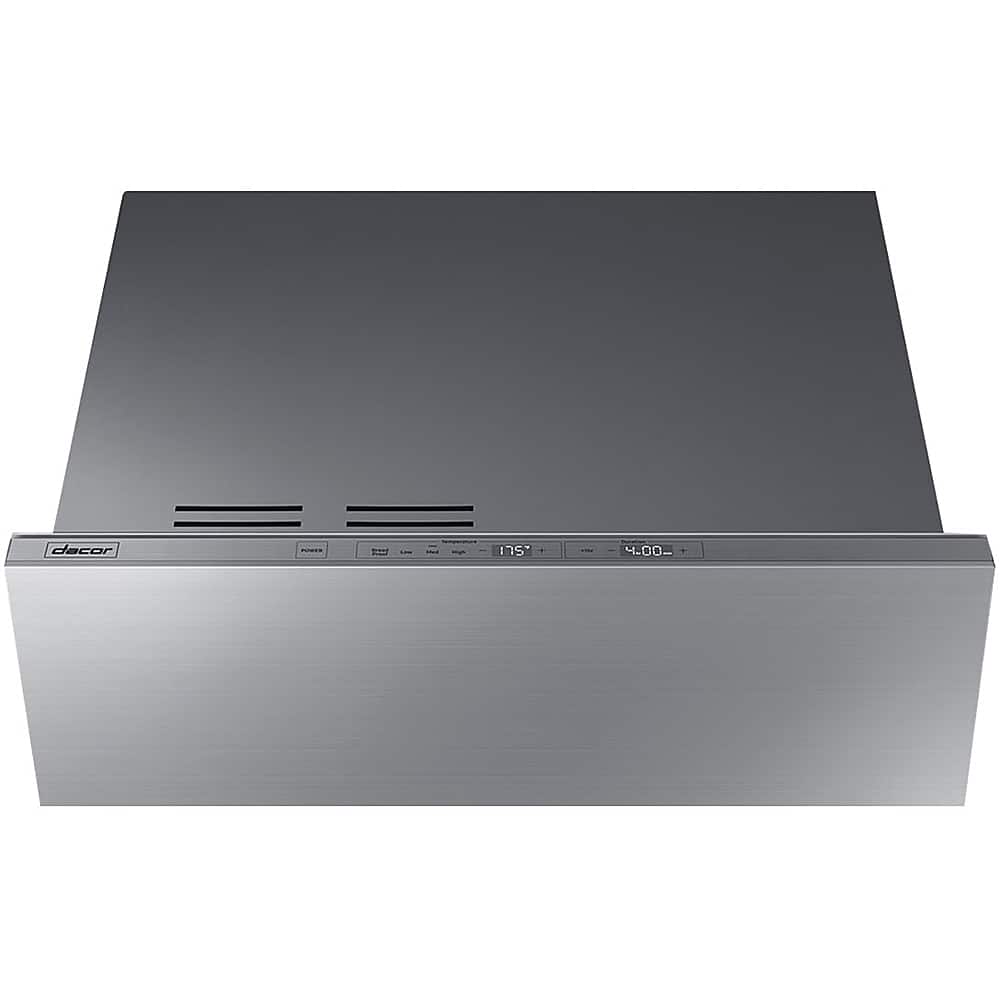 Dacor - Modernist 30" Warming Drawer - Silver Stainless Steel - Front_Zoom