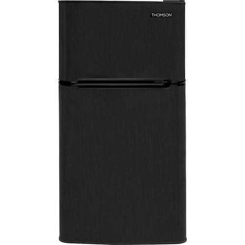 Thomson - 4.5 Cu. Ft. Mini Fridge - Black stainless steel at Pacific Sales