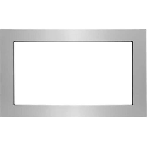 Frigidaire - 30" Trim Kit for Gallery Series Microwaves - Stainless steel - Front_Standard