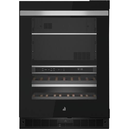 Jenn-Air - 13-Bottle Built-In Dual Zone Wine Refrigerator - Front_Standard