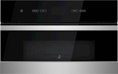 Jenn-Air - NOIR 1.4 Cu.Ft. Built-In Microwave - Floating Glass Black - Front_Standard