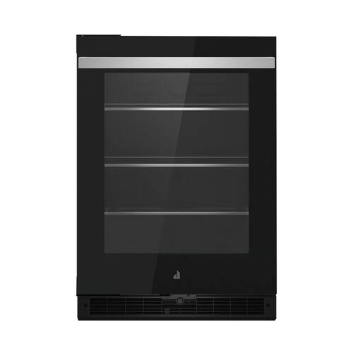 Jenn-Air - NOIR Built-In Mini Fridge - Stainless steel - Front_Standard