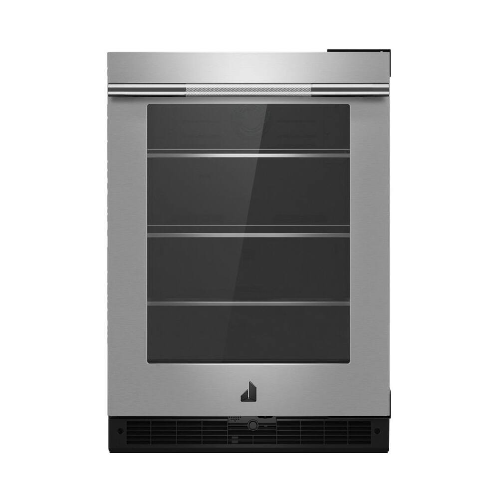 Jenn-Air - RISE 5.2 Cu. Ft. Built-In Mini Fridge - Stainless steel - Front_Zoom