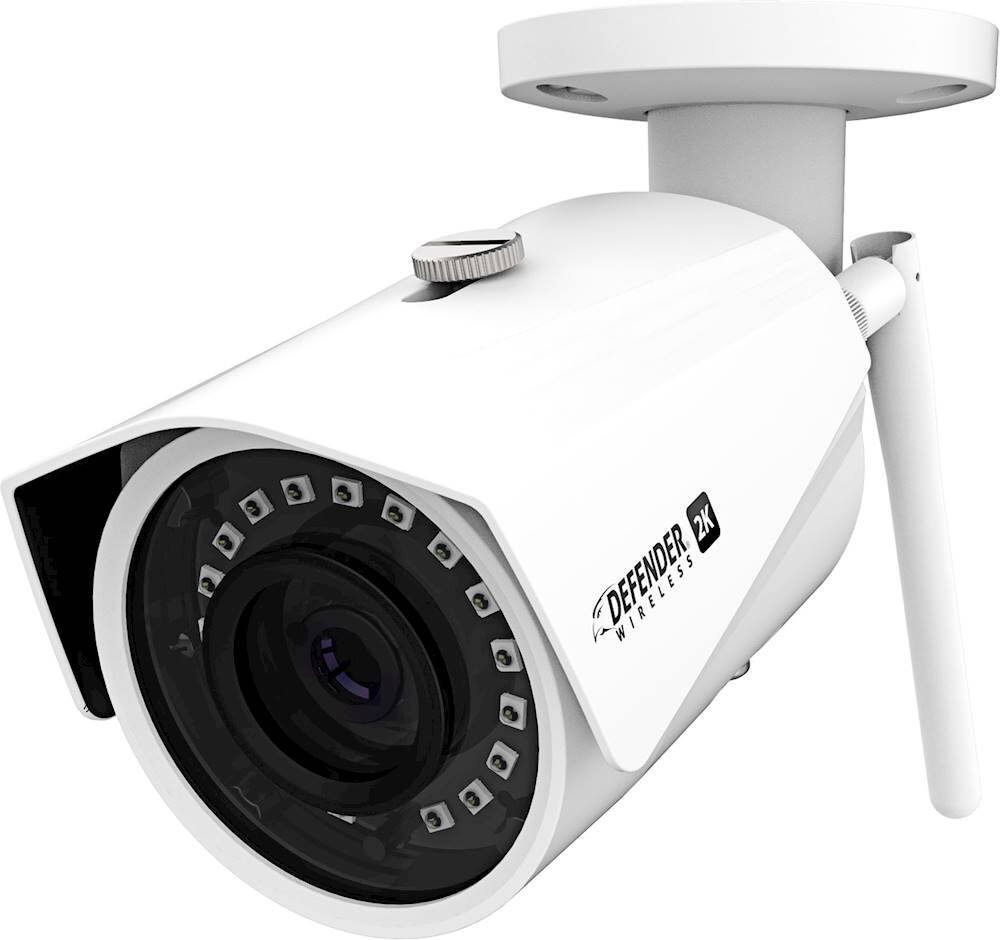 Defender - Indoor/Outdoor 2K Wi-Fi Wireless Security Camera