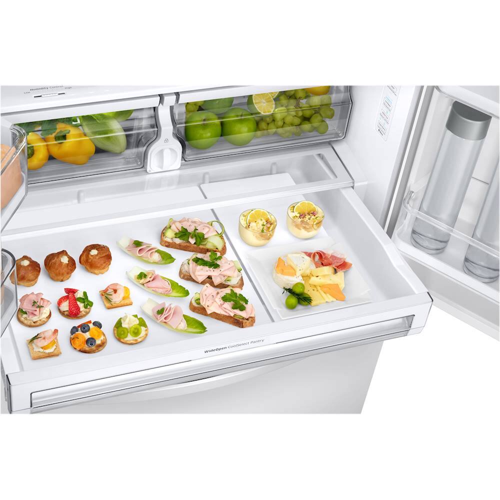 Samsung - 28 Cu. Ft. French Door Refrigerator with CoolSelect Pantry™ - White - Alt_View_Standard_11