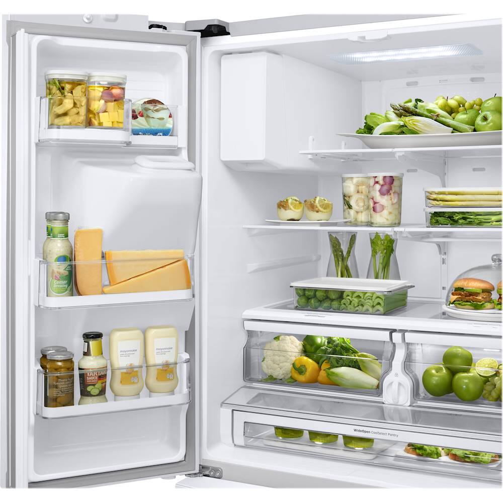 Samsung - 28 Cu. Ft. French Door Refrigerator with CoolSelect Pantry™ - White - Alt_View_Standard_13