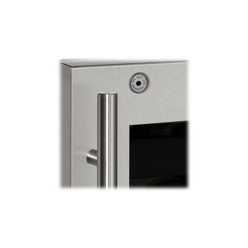 U-Line - Wine Captain 5 Class 28-Bottle Wine Cooler - Stainless steel - Alt_View_Standard_11