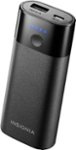 Insignia - 5000 mAh Portable Charger for Most Mobile Devices - Black