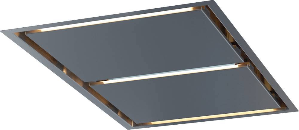 Zephyr - Designer Collection Lux Island 43" Convertible Range Hood - Stainless steel - Angle_Zoom