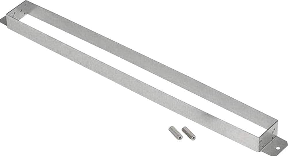 Zephyr - Duct Channel Adapter for Designer Collection Lift DLI-E30ASX and DLI-E36ASX - Silver - Angle_Zoom