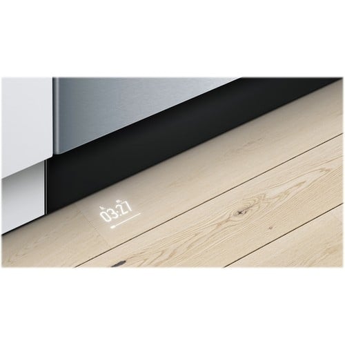 Bosch - 24" Compact Top Control Built-In Dishwasher with Stainless Steel Tub, 3rd Rack, 40 dBa - Stainless steel - Alt_View_Standard_12