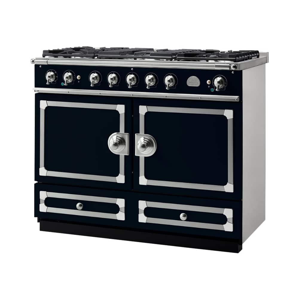 La Cornue Freestanding Double Oven Dual Fuel Convection Range Dark