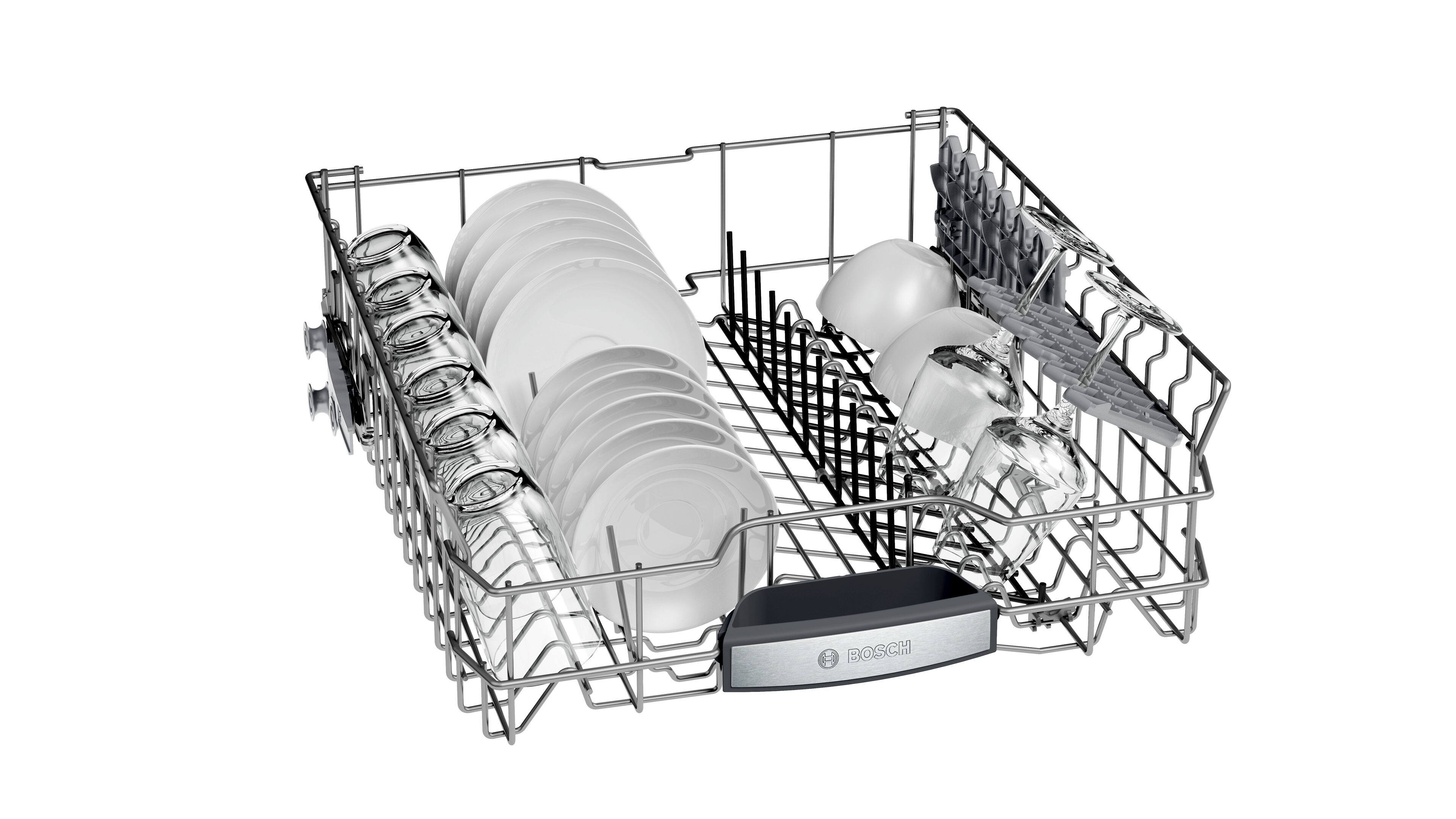 Bosch - 500 Series 24" Top Control Built-In Dishwasher with Stainless Steel Tub, 3rd Rack, 44 dBa - White - Alt_View_Standard_20