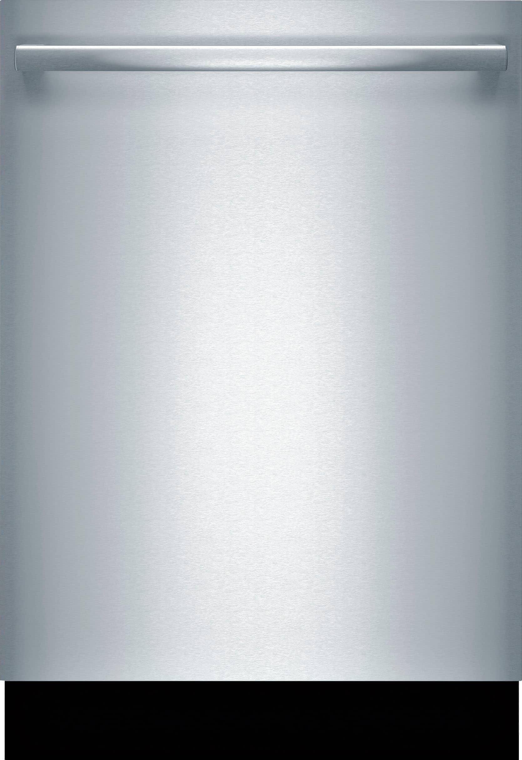 Bosch - 800 Series 24" Top Control Built-In Dishwasher with CrystalDry, Stainless Steel Tub, 3rd Rack, 42 dBa - Stainless steel - Front_Zoom